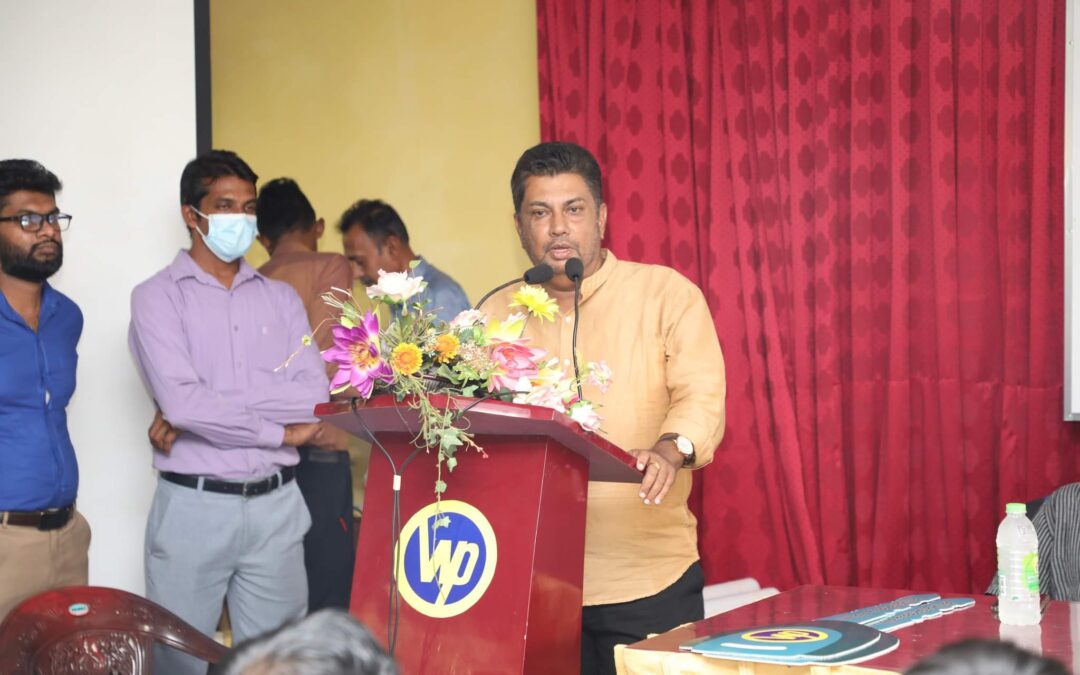  The occasion of congratulating all the officers and employees of Vijaya Products private company for the new year 2023. As usual, the educational facilities and scholarship funding program of the Vijaya family members took place this year too.